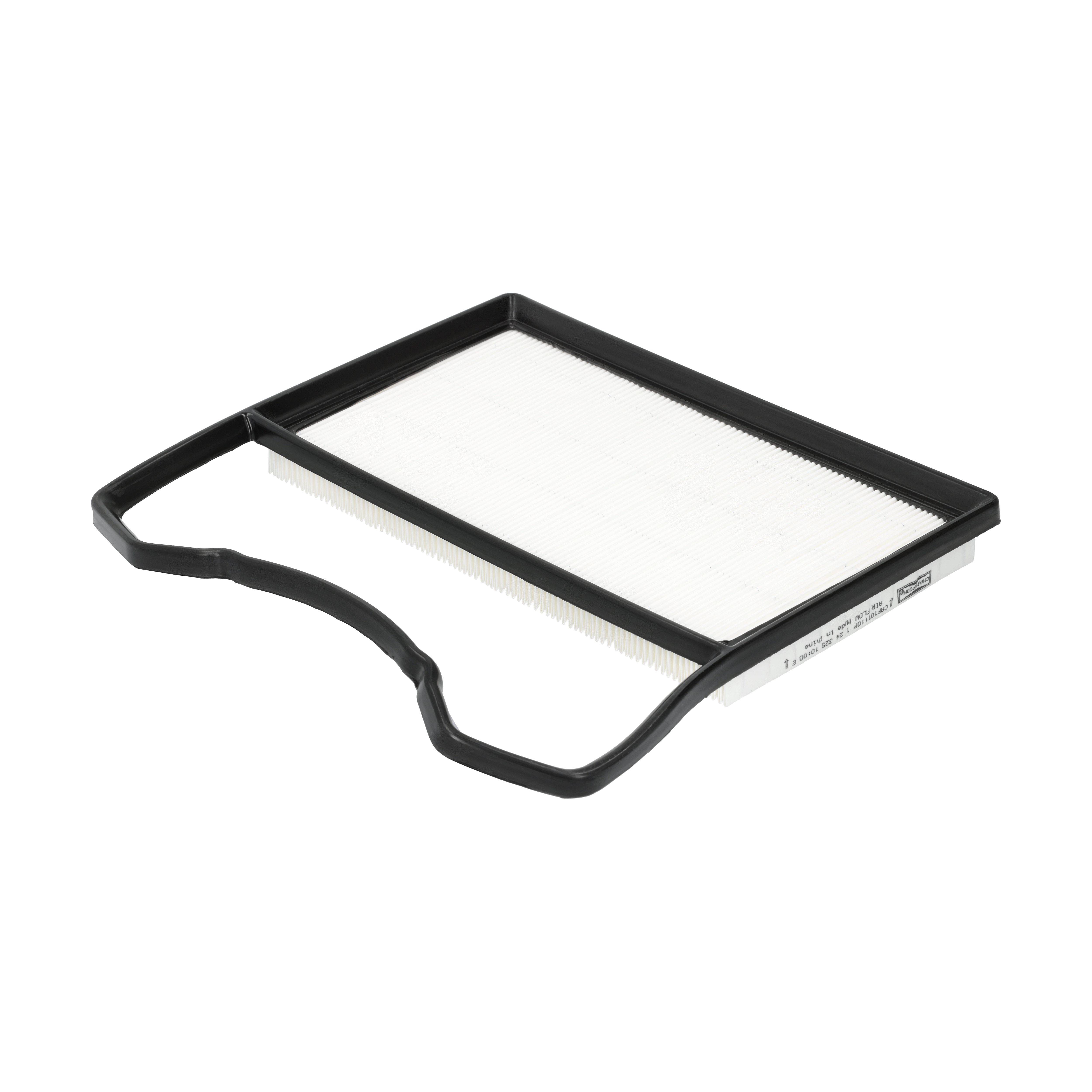 CHAMPION Luftfilter caf101110p Filterindsats length_mm_203|Længde [mm]|283 width_mm_206|Bredde [mm]|298 width_1_mm_818|Bredde 1 [mm]|169 height_mm_209