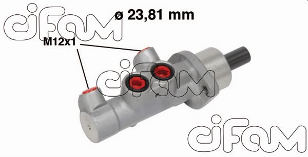 CIFAM Hovedbremsecylinder 202587 for NISSAN RENAULT