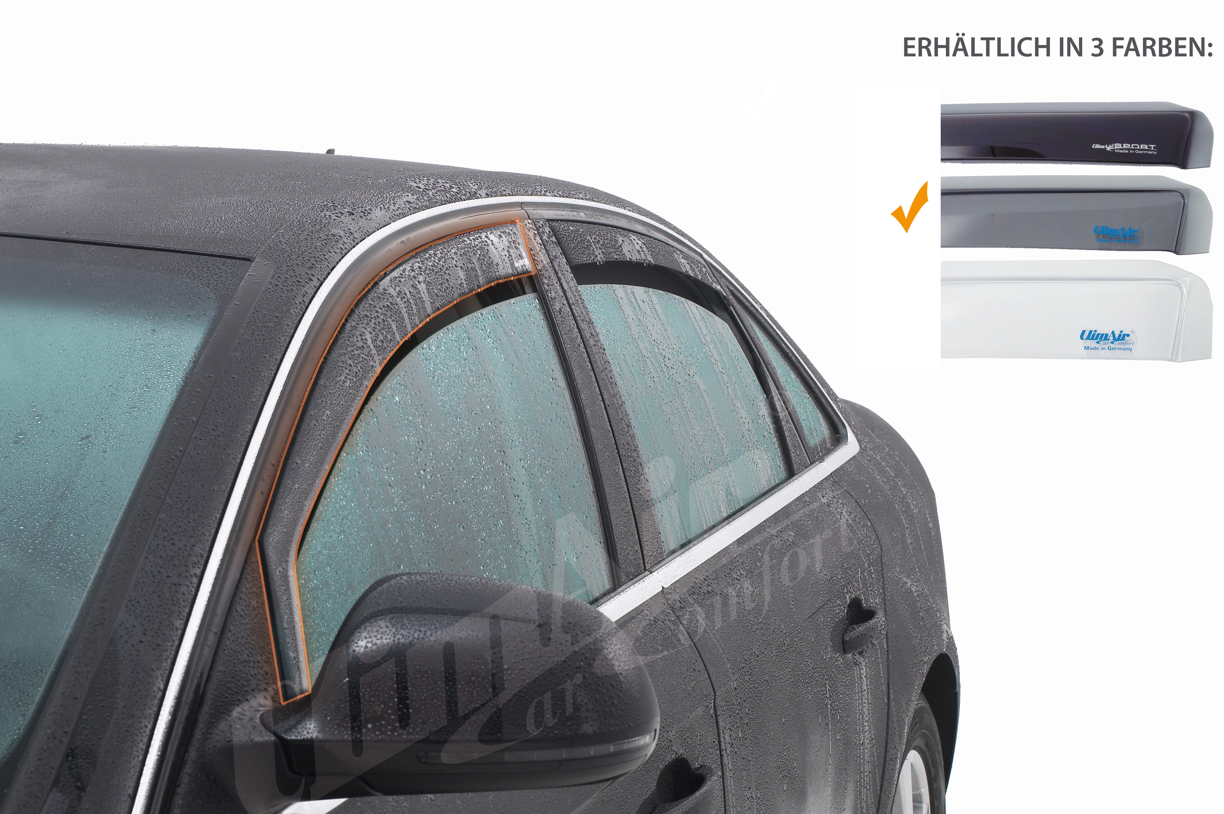 CLIMAIR Vindafviser cli0031615 foran