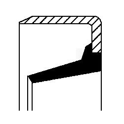 CORTECO 01015403b Drivaksel 119mm