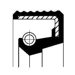 CORTECO 01015421b Drivaksel 76mm