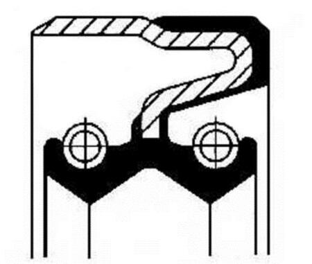 CORTECO 01029599b 120mm for MAN