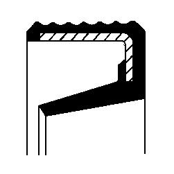 CORTECO 01030449b Drivaksel 120mm