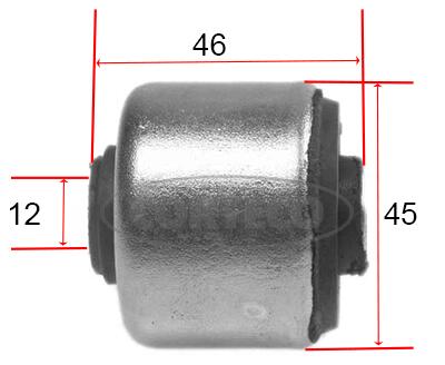 CORTECO Ophæng, bærearm 21652448 foraksel for RENAULT