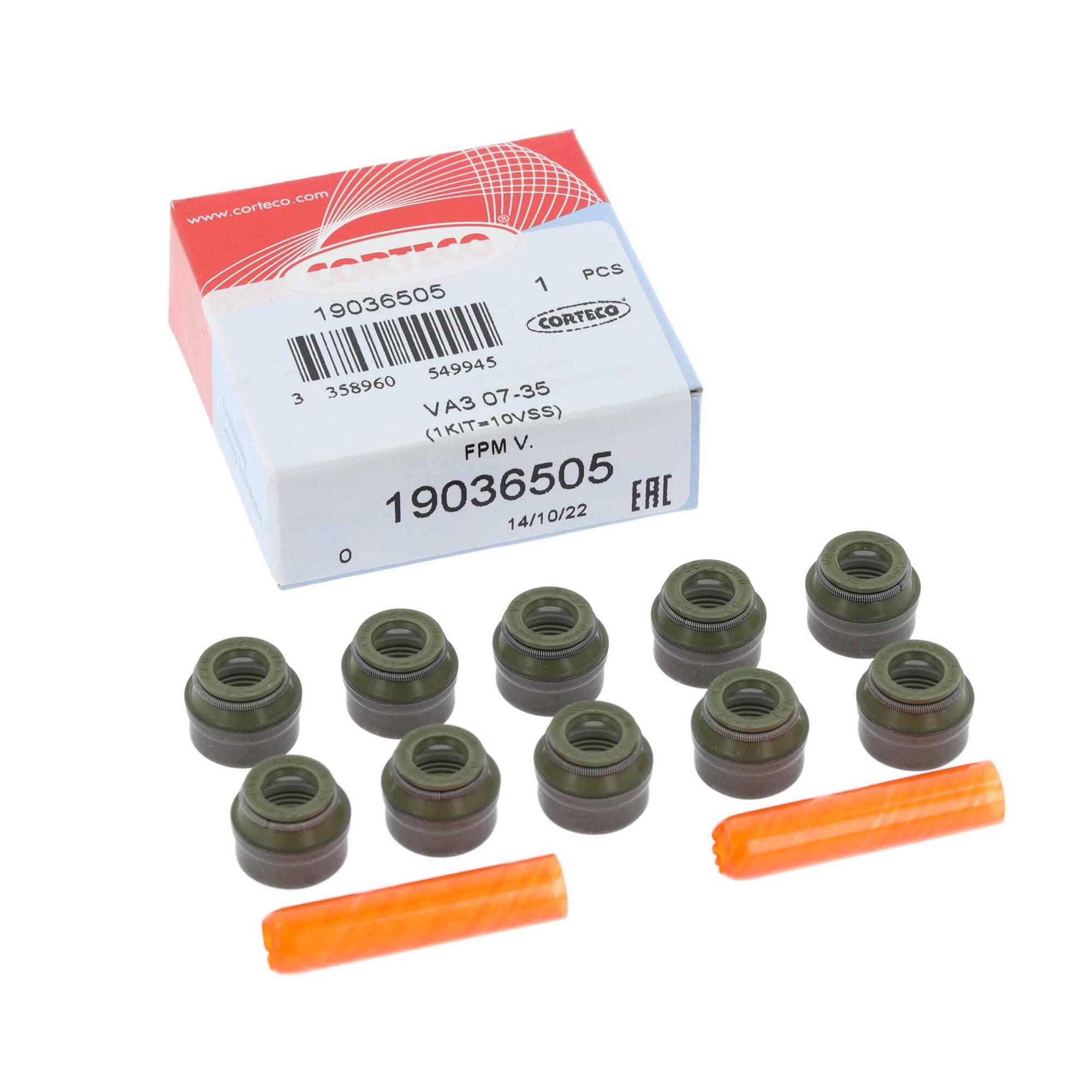 CORTECO Pakningssæt, ventilarm 19036505 for PIAGGIO SAAB FORD VAUXHALL FIAT ALFA ROMEO LANCIA VOLVO AUTOBIANCHI ZASTAVA OPEL CITROËN MASERATI RENAULT