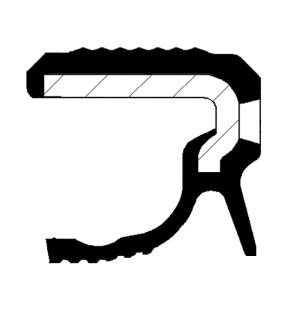 CORTECO Pakdåse, krumtapaksel 19036884b forenden for MERCEDES-BENZ