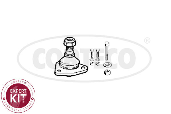 CORTECO Bærekugle 49395639 oppe for RENAULT