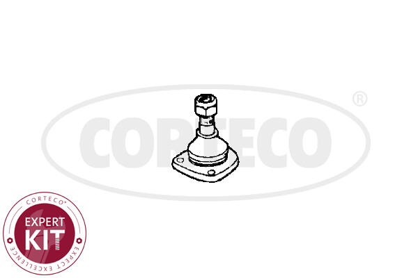 CORTECO Bærekugle 49395743 venstre foraksel for LANCIA