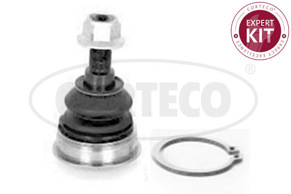 CORTECO Bærekugle 49395948 venstre foraksel for VW