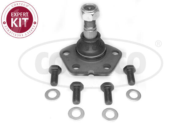 CORTECO Bærekugle 49398540 venstre foraksel for PEUGEOT