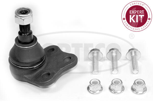 CORTECO Bærekugle 49398595 venstre foraksel for FORD
