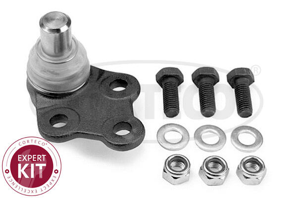 CORTECO Bærekugle 49398676 venstre foraksel for MERCEDES-BENZ