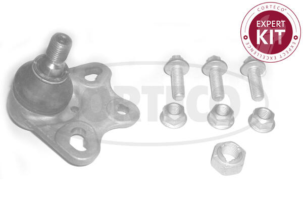 CORTECO Bærekugle 49398908 venstre foraksel for MERCEDES-BENZ