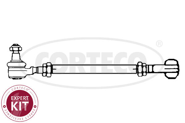 CORTECO Sporstang 49396419 højre foraksel for VW