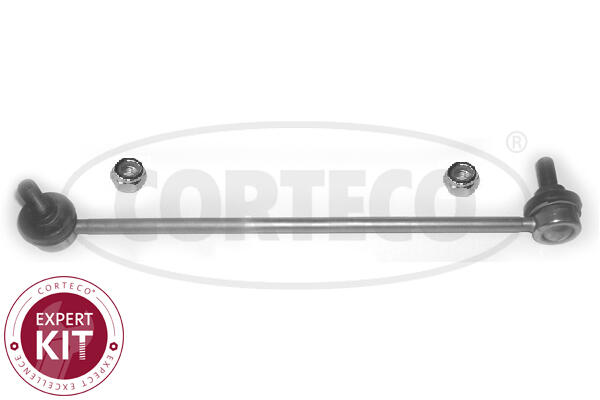 CORTECO Stang/led, stabilisator 49395112 venstre foraksel for AUDI VW