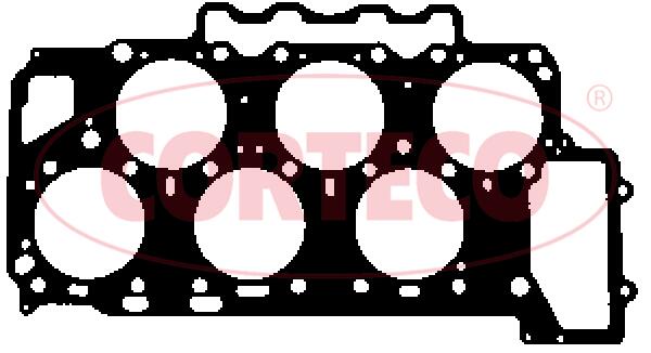 CORTECO Pakning, topstykke 415524p for AUDI VAG