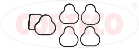 CORTECO Pakning, indsugningsmanifold 450118h for OPEL