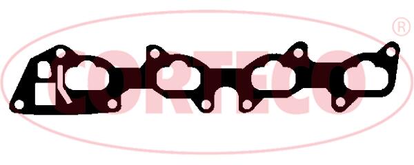 CORTECO Pakning, indsugningsmanifold 450704p for OPEL