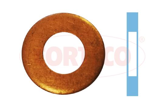 CORTECO Tætningsring, dyseholder 49430601 for VAUXHALL VOLVO MERCEDES-BENZ MITSUBISHI NISSAN RENAULT SUZUKI