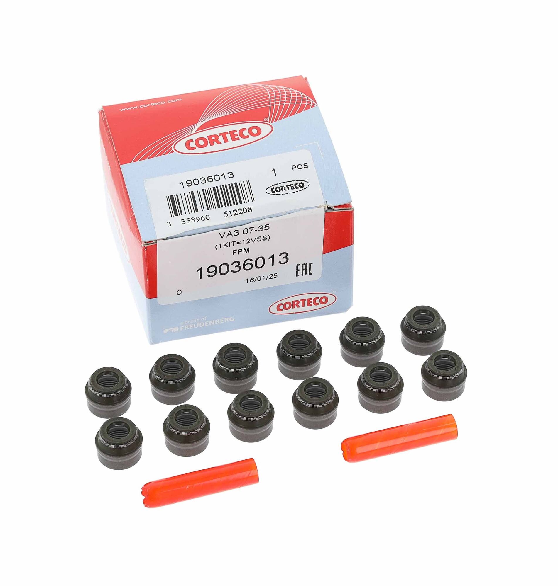 CORTECO Pakningssæt, ventilarm 19036013 for FORD OPEL LANCIA FIAT ALFA ROMEO CITROËN PEUGEOT RENAULT