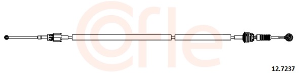 COFLE Kabel, manuel gearkasse 127237 for FIAT