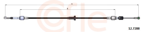 COFLE Kabel, manuel gearkasse 127288 for FIAT PEUGEOT
