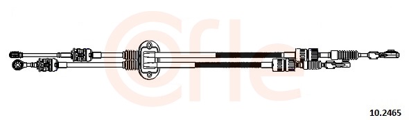 COFLE Kabel, manuel gearkasse 102465 for FORD