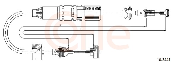 COFLE Koblingskabel 103441 for VAG