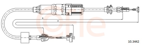 COFLE Koblingskabel 103442 for VAG