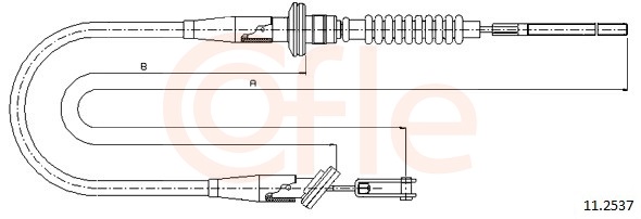 COFLE Koblingskabel 112537 for OPEL