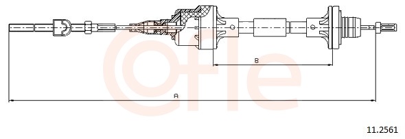 COFLE Koblingskabel 112561 for OPEL