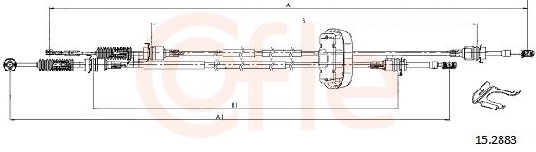 COFLE 152883 for OPEL NISSAN RENAULT