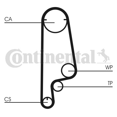 CONTINENTAL CTAM Tandrem ct799 for ROVER HONDA