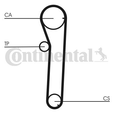 CONTINENTAL CTAM Tandrem ct817 for DAIHATSU