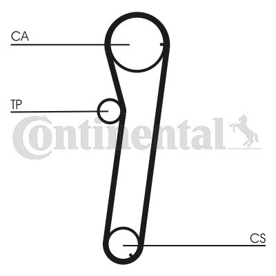 CONTINENTAL CTAM Tandrem ct740 for DAIHATSU