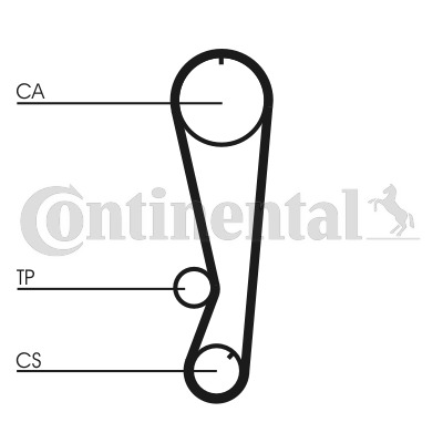 CONTINENTAL CTAM Tandrem ct850 for TOYOTA