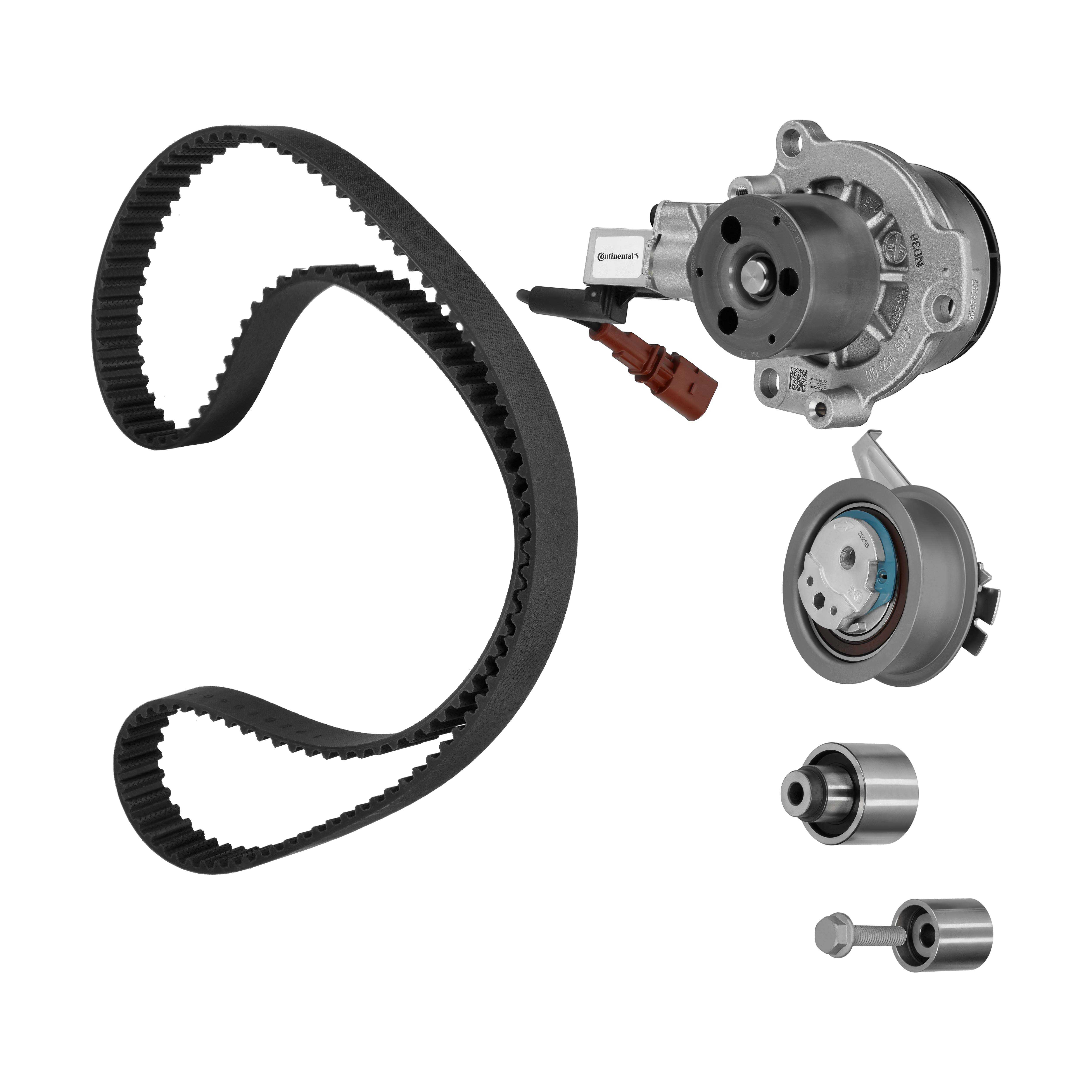CONTINENTAL CTAM Vandpumpe + tandremssæt ct1168wp1 for VW