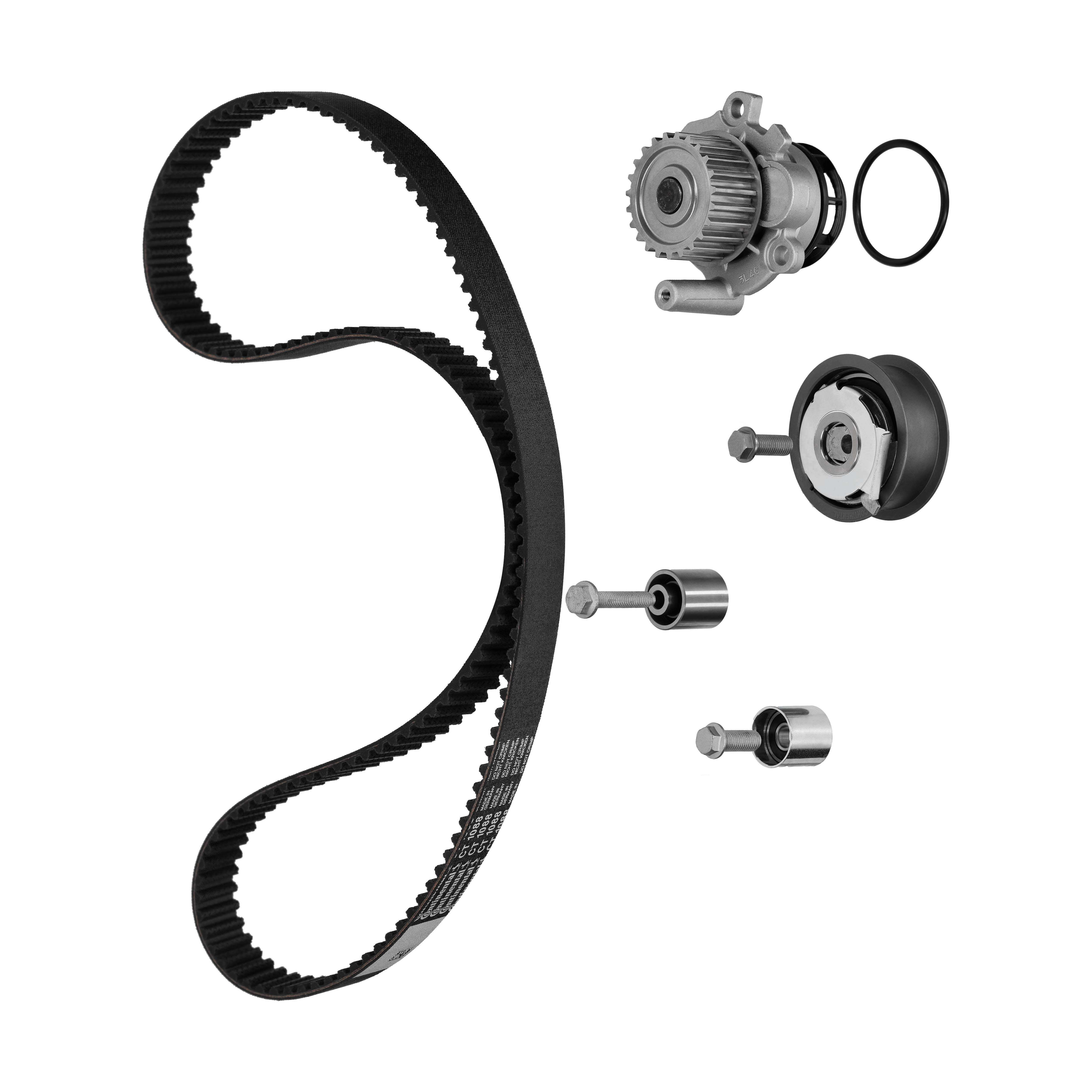 CONTINENTAL CTAM Vandpumpe + tandremssæt ct1088wp3 for VW AUDI
