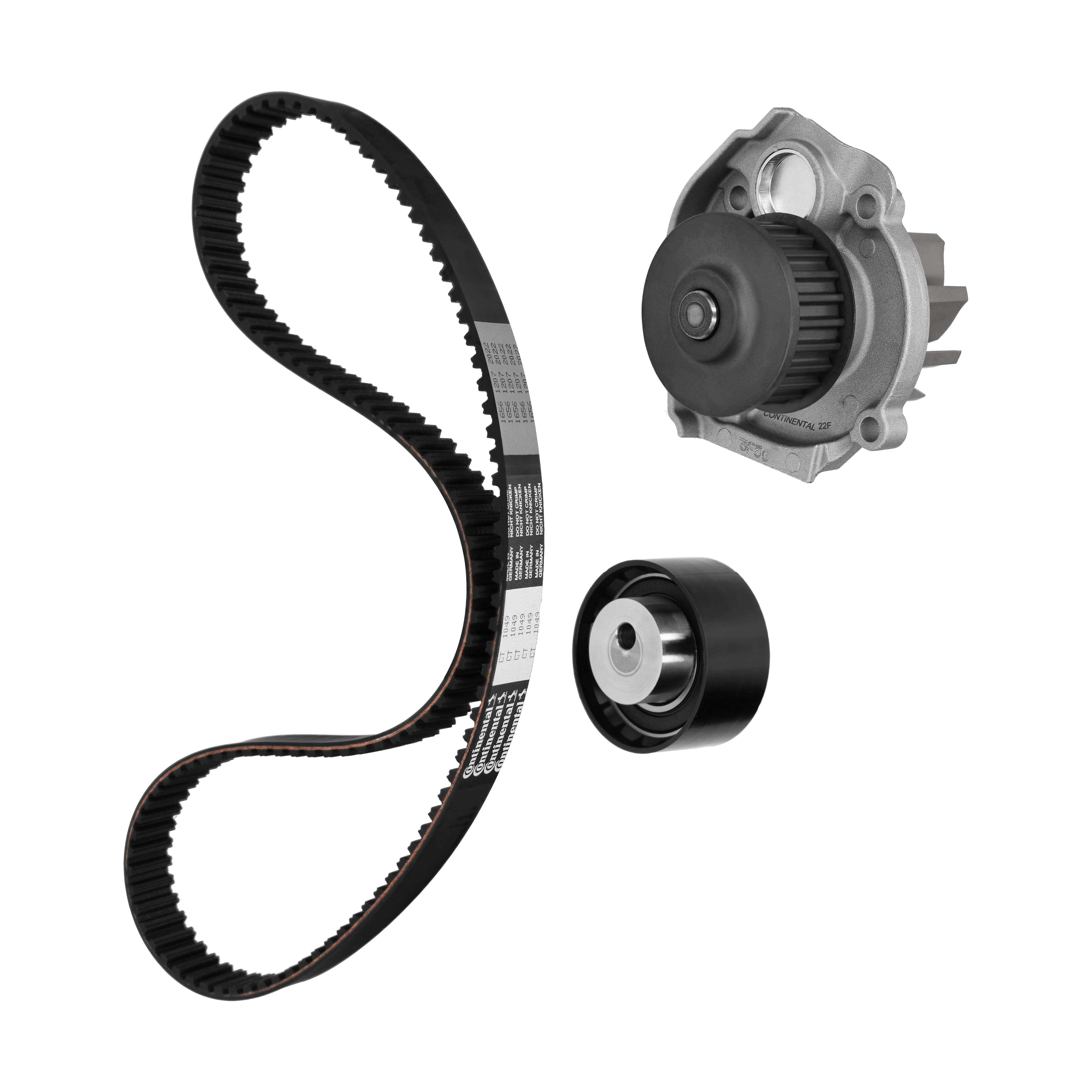 CONTINENTAL CTAM Vandpumpe + tandremssæt ct1049wp1 for VAUXHALL OPEL FIAT ABARTH JEEP