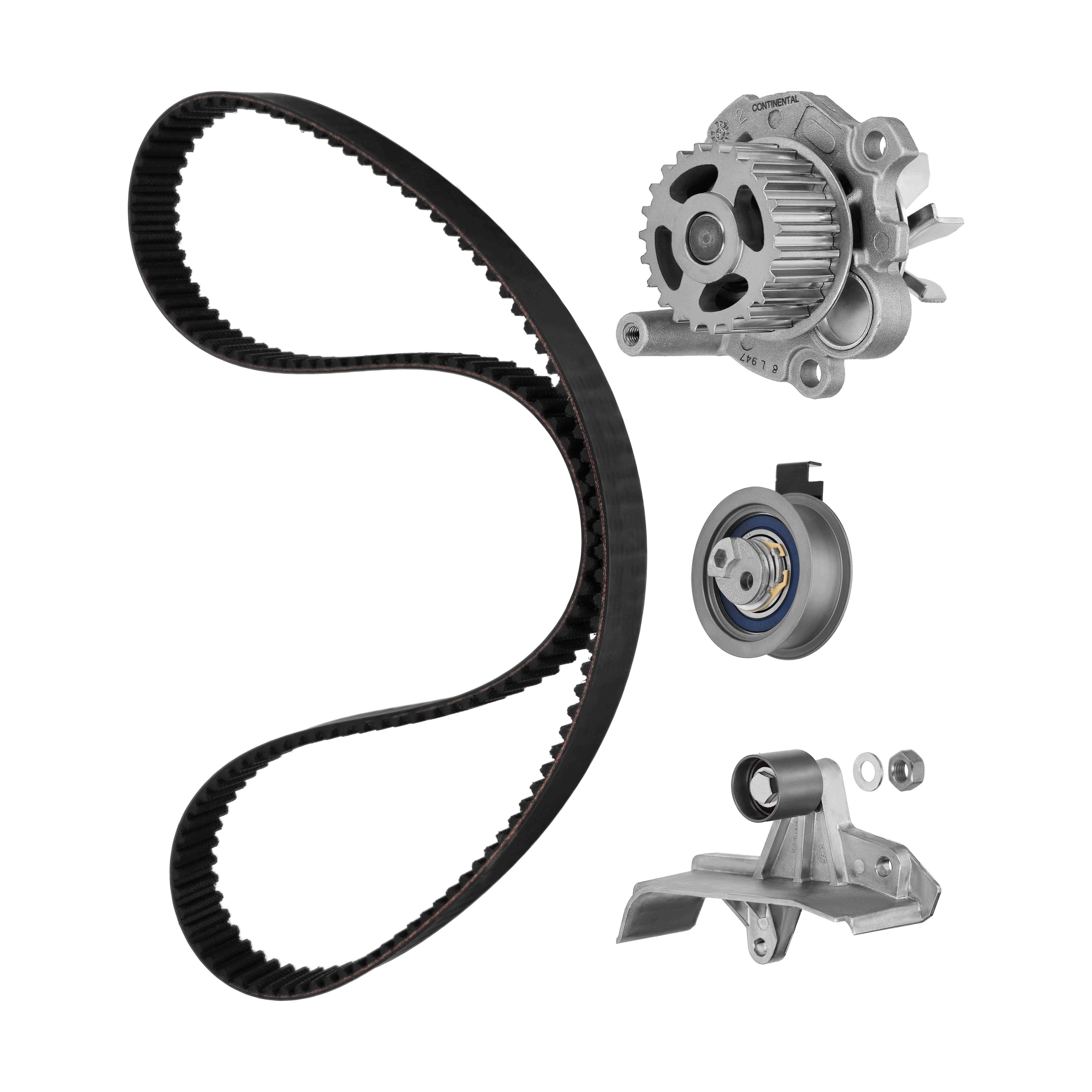 CONTINENTAL CTAM Vandpumpe + tandremssæt ct909wp2 for AUDI VW
