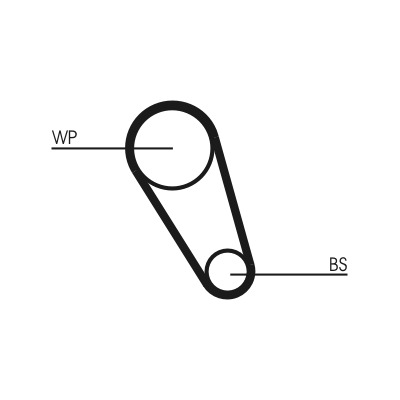 CONTINENTAL CTAM Vandpumpe + tandremssæt ct1185wp1 for VW