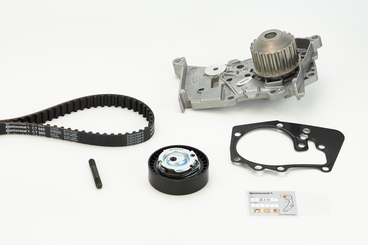 CONTINENTAL CTAM Vandpumpe + tandremssæt ct988wp3 for RENAULT TRUCKS DACIA NISSAN RENAULT