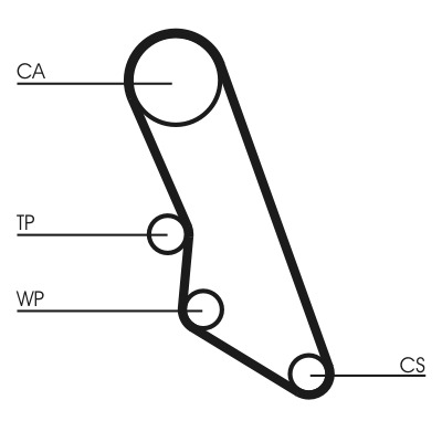 CONTINENTAL CTAM Tandrem ct865 for FIAT PEUGEOT