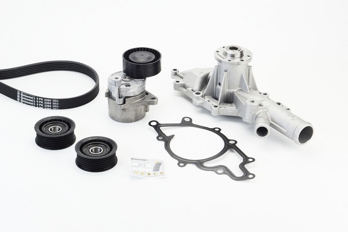 CONTINENTAL CTAM Vandpumpe + kileremssæt 6pk2260wp2 for MERCEDES-BENZ