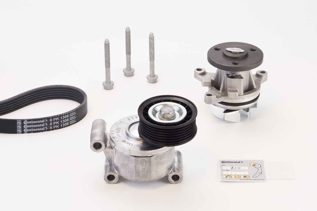 CONTINENTAL CTAM Vandpumpe + kileremssæt 6pk1306wp1 for FORD VOLVO