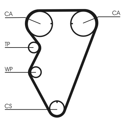 CONTINENTAL CTAM Tandrem ct974 for LAND ROVER