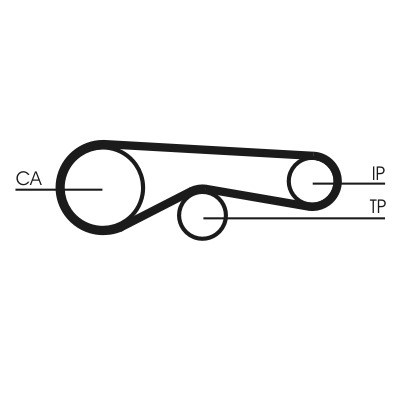 CONTINENTAL CTAM Tandremssæt CT1239K2 for LAND ROVER JAGUAR