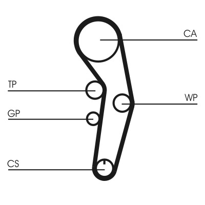 CONTINENTAL CTAM Tandrem ct1090 for VW