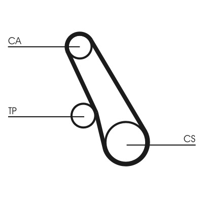 CONTINENTAL CTAM Tandrem ct1109 for HYUNDAI KIA MITSUBISHI BAOLONG