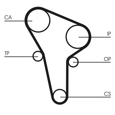 CONTINENTAL CTAM Tandrem ct513 for VW